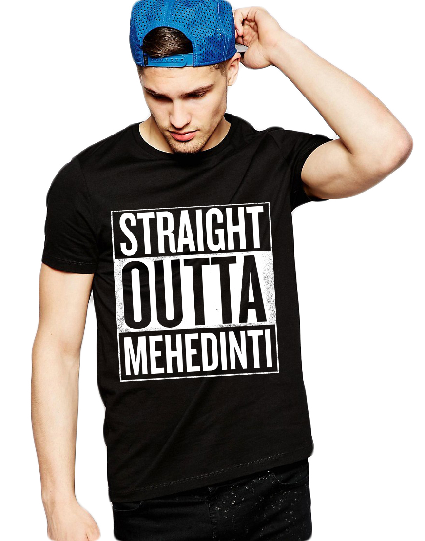 Tricou negru barbati - Straight Outta Mehedinti